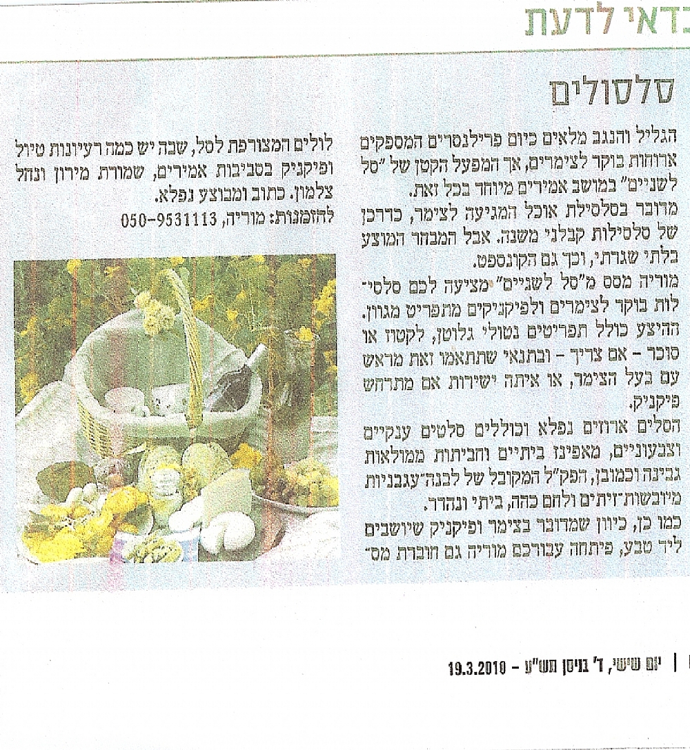 כתבה של נירה רוסו