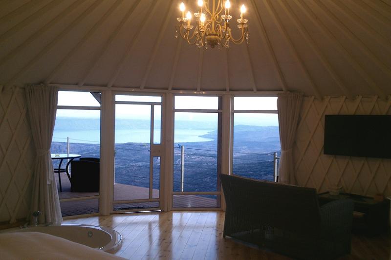Tsiur Nof - The view from the suite windows
